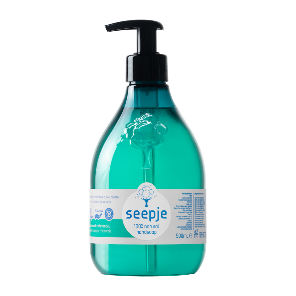 Handzeep 500ml 'Wilde munt en lavendel'