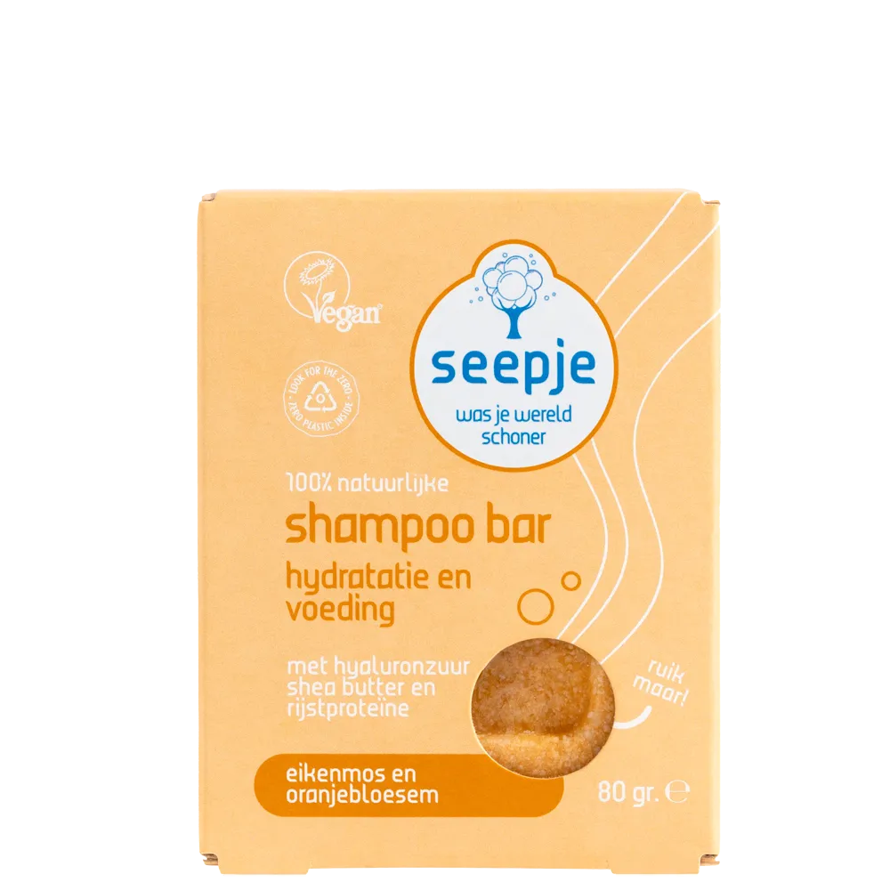 Shampoo Bar Eikenmos en Oranjebloesem - Seepje