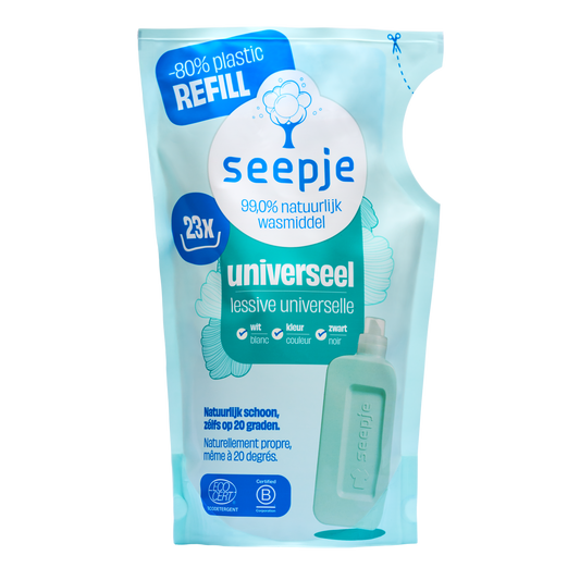 Wasmiddel Refill Universeel Sprankelende Jasmijn - Seepje